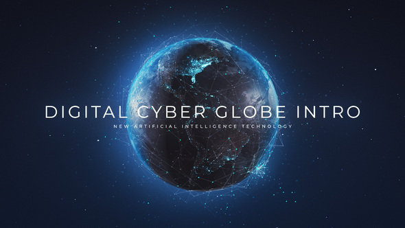Digital Cyber Globe Intro