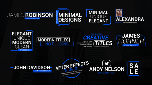 Smooth Lower Thirds alt