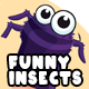 Funny insects Game | Construct 3 | HTML Game - CodeCanyon Item for Sale