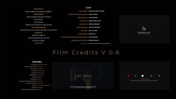 Film Credits V 0.6