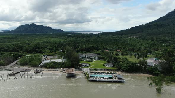 The Beaches at the most southern part of Borneo Island