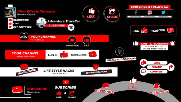 Subscribe Lower Thirds alt