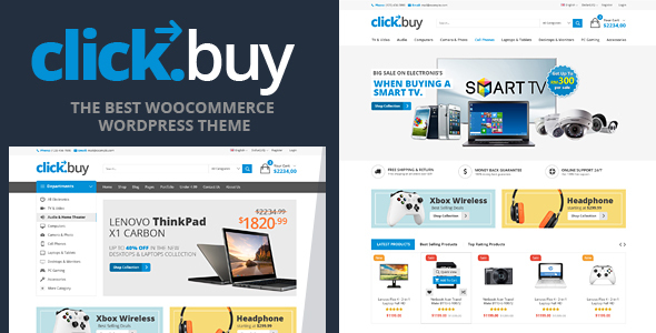 Clickbuy – WooCommerce Responsive Digital Theme