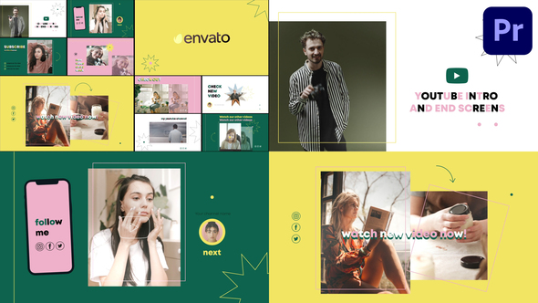 Youtube End Screens for Premiere Pro