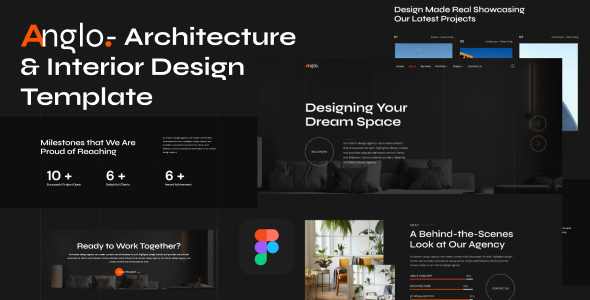 Anglo - Architecture & Interior Design Figma Template