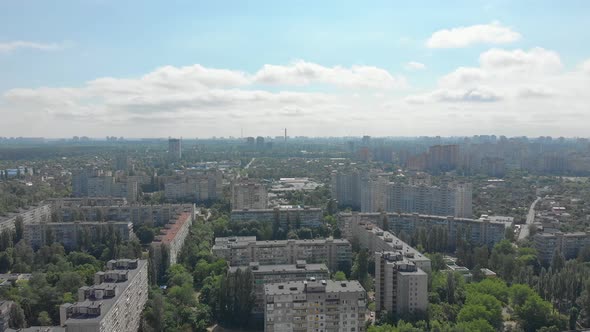 Day Aerial Cityscape