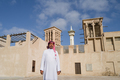 Portrait of mature Arab man standing in the old town - PhotoDune Item for Sale
