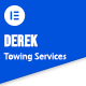 Derek - Towing Services Elementor Pro Template Kit - ThemeForest Item for Sale