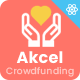 Akcel - React Crowdfunding & Charity Template - ThemeForest Item for Sale