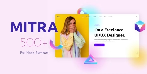 Mitra – Personal Portfolio React/NextJS Template