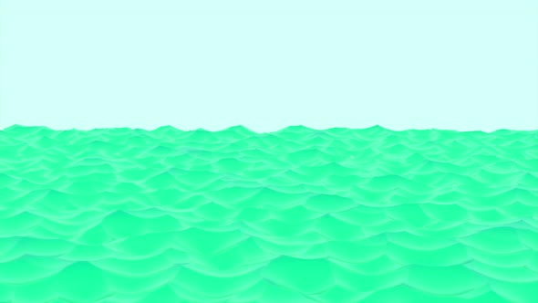 Animation of rotating water surface