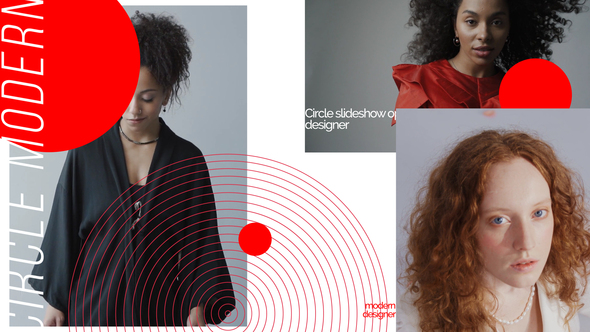 Circle Youtube Fashion Slideshow