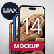 Phone 14 Max Mockup - GraphicRiver Item for Sale