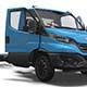 Iveco Daily Single Cab HQ Interior L4 Chassis 2023 - 3DOcean Item for Sale
