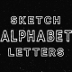 Sketch Alphabet Letters - VideoHive Item for Sale