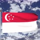 Singapore Flag Waving 4k - VideoHive Item for Sale