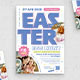 Simple Easter Flyer Template - GraphicRiver Item for Sale