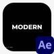 Modern Text Titles 2.0 | AE - VideoHive Item for Sale