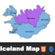 Interactive Iceland Clickable Map - CodeCanyon Item for Sale