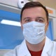 Chemistry Lab Researcher Man Says Yes and Nods His Head in Biomedical Laboratory - VideoHive Item for Sale