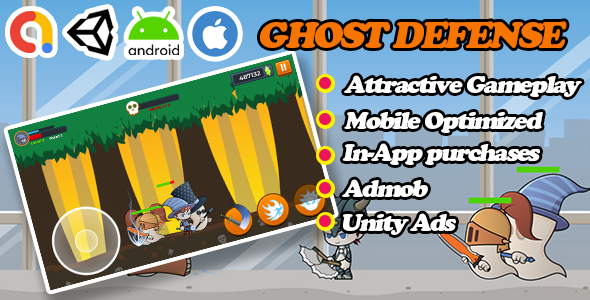 Ghost Defense – Unity Complete Game Template