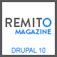 Remito - Responsive Magazine News Drupal 10 Theme - ThemeForest Item for Sale