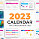 Calendar 2023 Google Slides Template Design - GraphicRiver Item for Sale