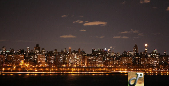 NYC Night Time Lapse Full HD