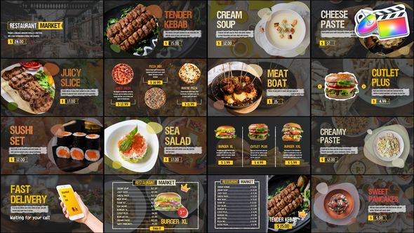 Restaurant Market (Social Media) | FCPX alt