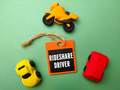 Toys car and motorcycle with the word RIDESHARE DRIVER. - PhotoDune Item for Sale