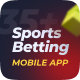 Bidibet- Sports Betting Figma App Template - ThemeForest Item for Sale