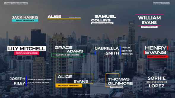 Lower Thirds V2 | Final Cut Pro X alt