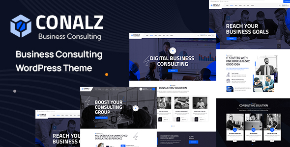 Conalz - Business Consulting WordPress Theme