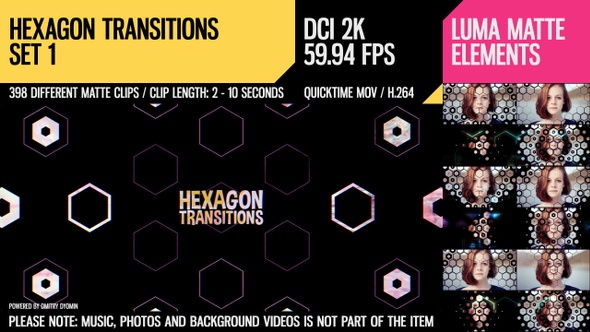 Hexagon Transitions (2K Set 1) alt