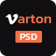 Varton - Virtual Assistant Service PSD Template - ThemeForest Item for Sale