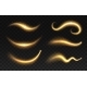 Golden Magic Dust Trail Gold Glitter Star Light - GraphicRiver Item for Sale