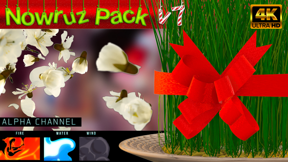 Nowruz Holiday Transitions Pack 4k