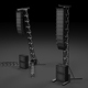 Concert Stage Line Array Speaker - 3DOcean Item for Sale