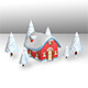 Christmas House - 3DOcean Item for Sale