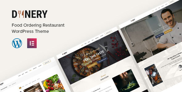Dinery | Food Delivery Restaurant RTL WordPress Theme
