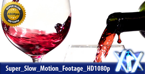 Pouring Red Wine 480fps