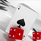 White Playing Cards Online Logo Reveals - VideoHive Item for Sale