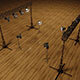 Low-Poly  Lighting Truss Stand - 3DOcean Item for Sale