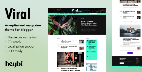Viral: Magazine Layout for Viral Content