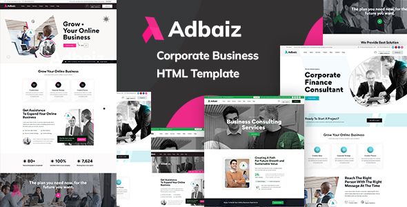 Adbaiz - Corporate Business Template