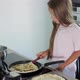 Child Cooking Pancakes in Kitchen - VideoHive Item for Sale