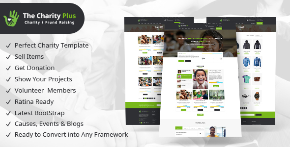 Charity - Plus HTML Template