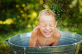 boy having fun to bath, selective focus - PhotoDune Item for Sale