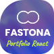 Fastone - Personal Portfolio & CV Resume React Template - ThemeForest Item for Sale