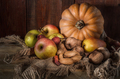 Pumpkin and fruits with nuts - PhotoDune Item for Sale